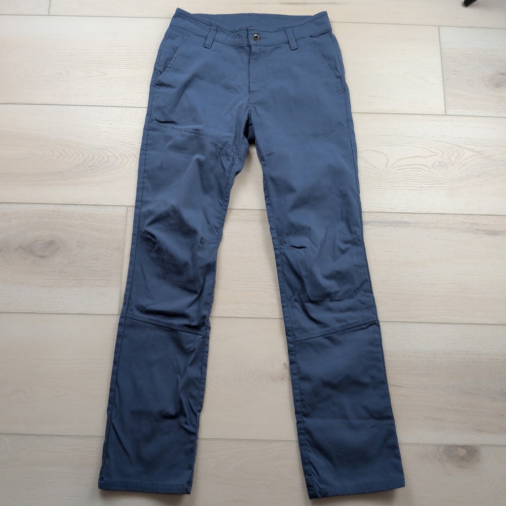 Mountain Hardwear AP Pants Mens 28x32 (Fits 28x30) Roll Up Blue Hiking Climbing